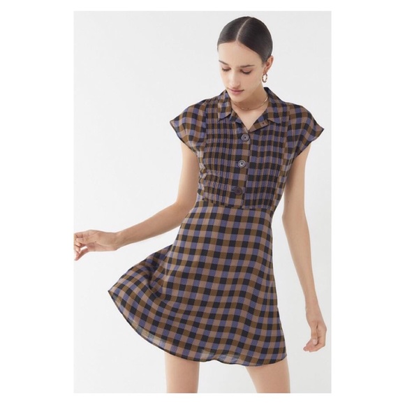Urban Outfitters Dresses & Skirts - UO Nancy Short Sleeve Shirt Dress
